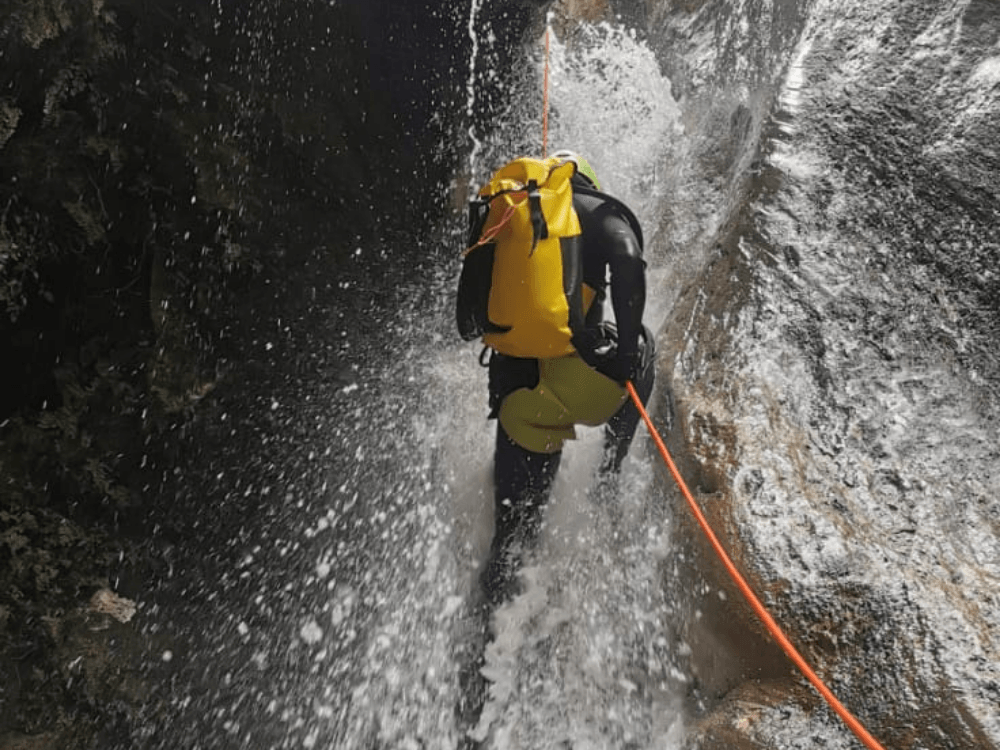 canyoning descens